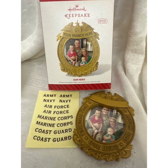 Hallmark 2014 Keepsake Ornament "Our Hero" - Picture 1 of 5